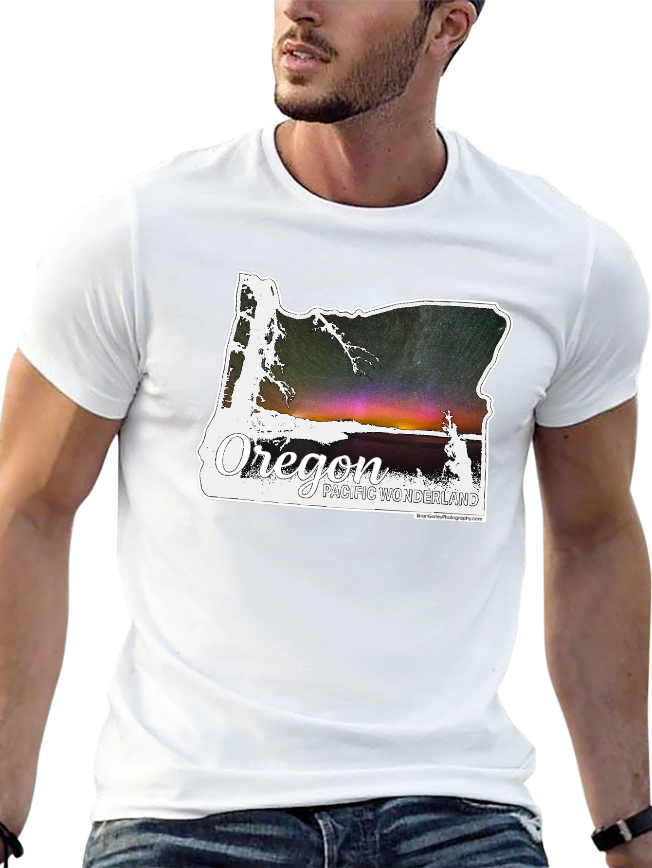 Oregon Pacific Wonderland Graphic Tee - Black