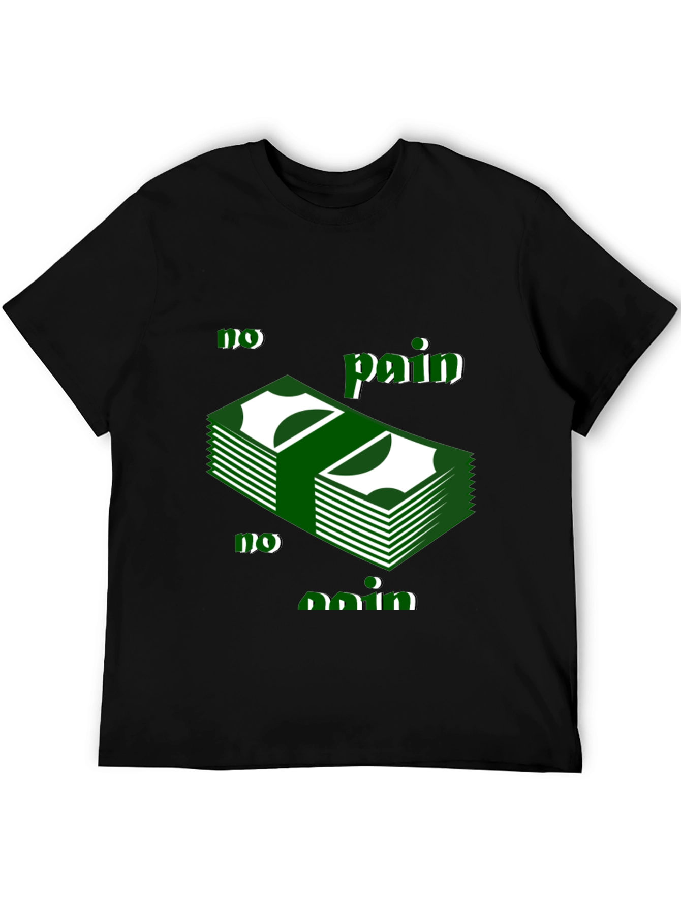 No Pain No Gain T-Shirt - Black