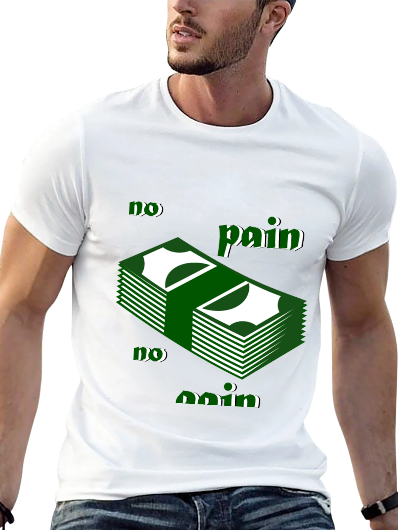 No Pain No Gain T-Shirt - Black