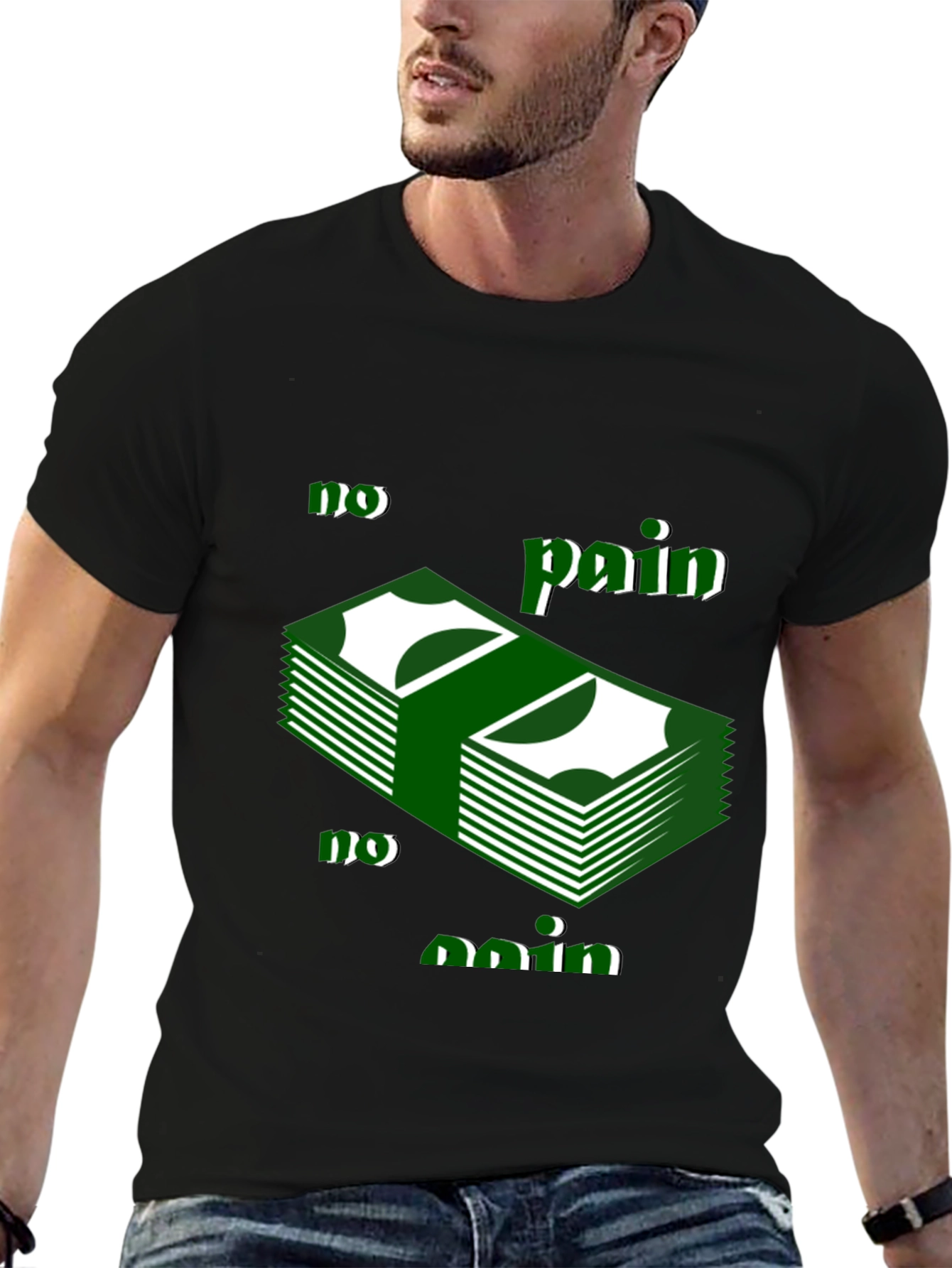 No Pain No Gain T-Shirt - Black