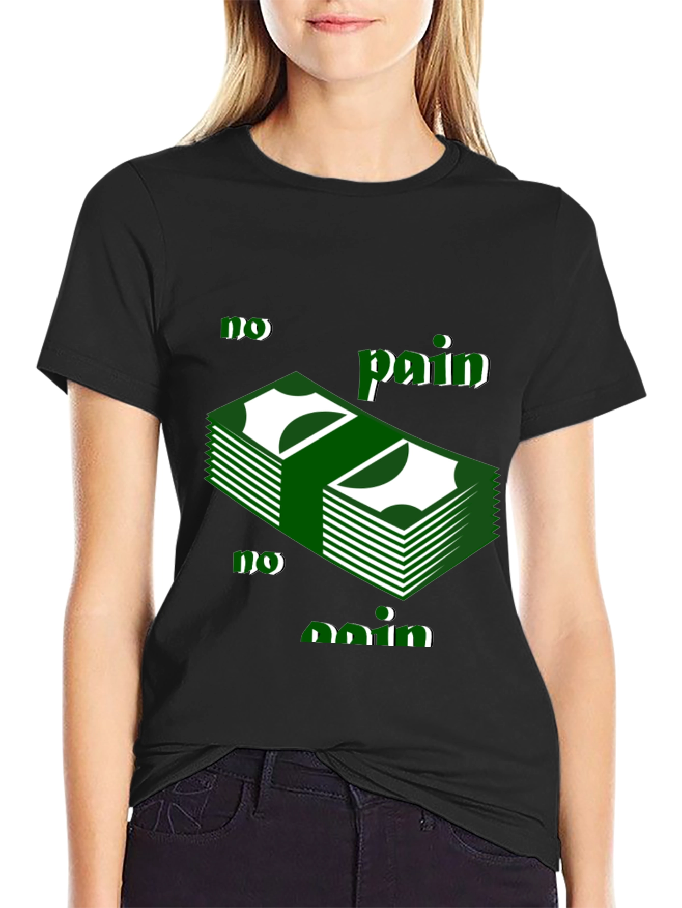 No Pain No Gain T-Shirt - Black