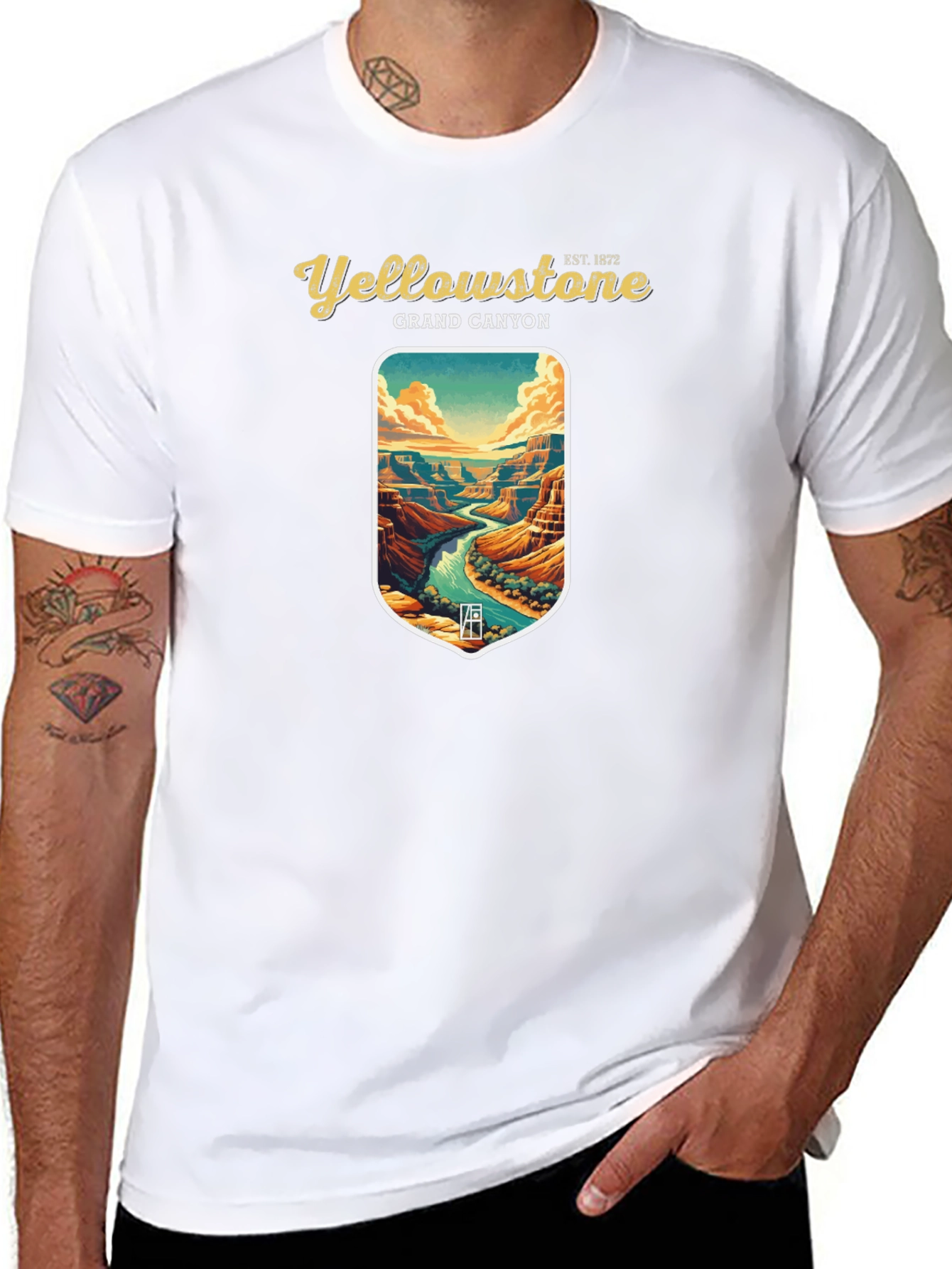 Yellowstone Grand Canyon Graphic Tee