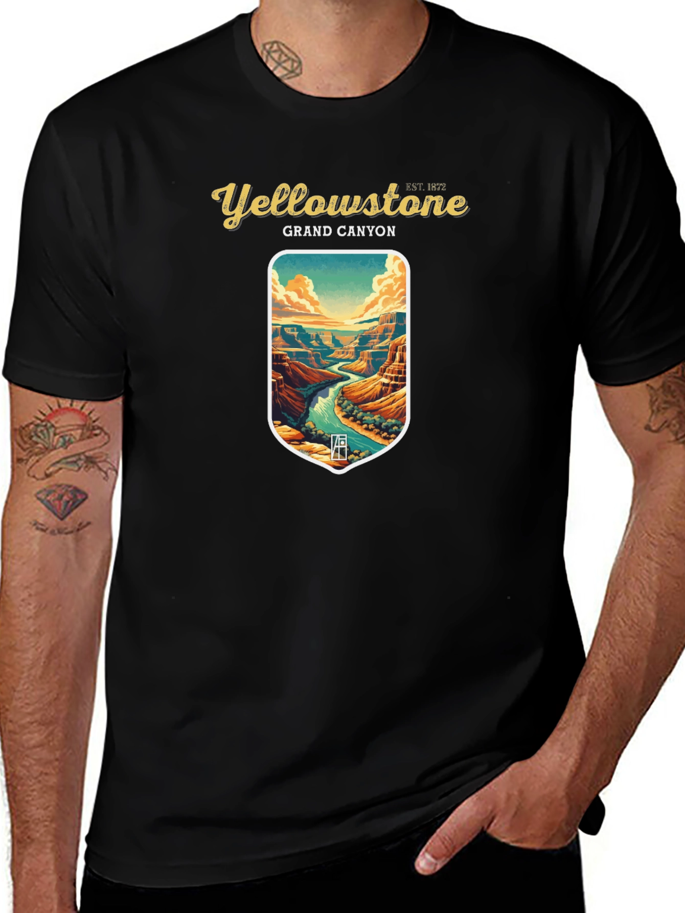 Yellowstone Grand Canyon Graphic Tee