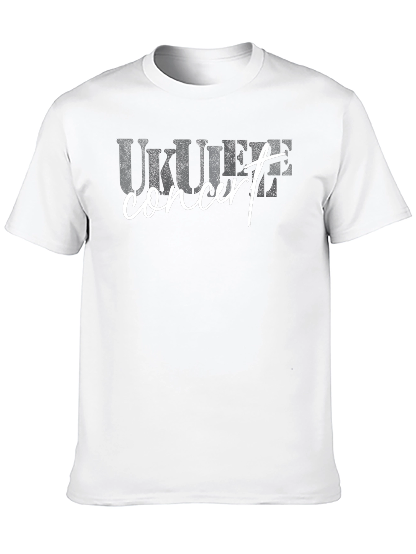 Ukulele Concert Black T-Shirt