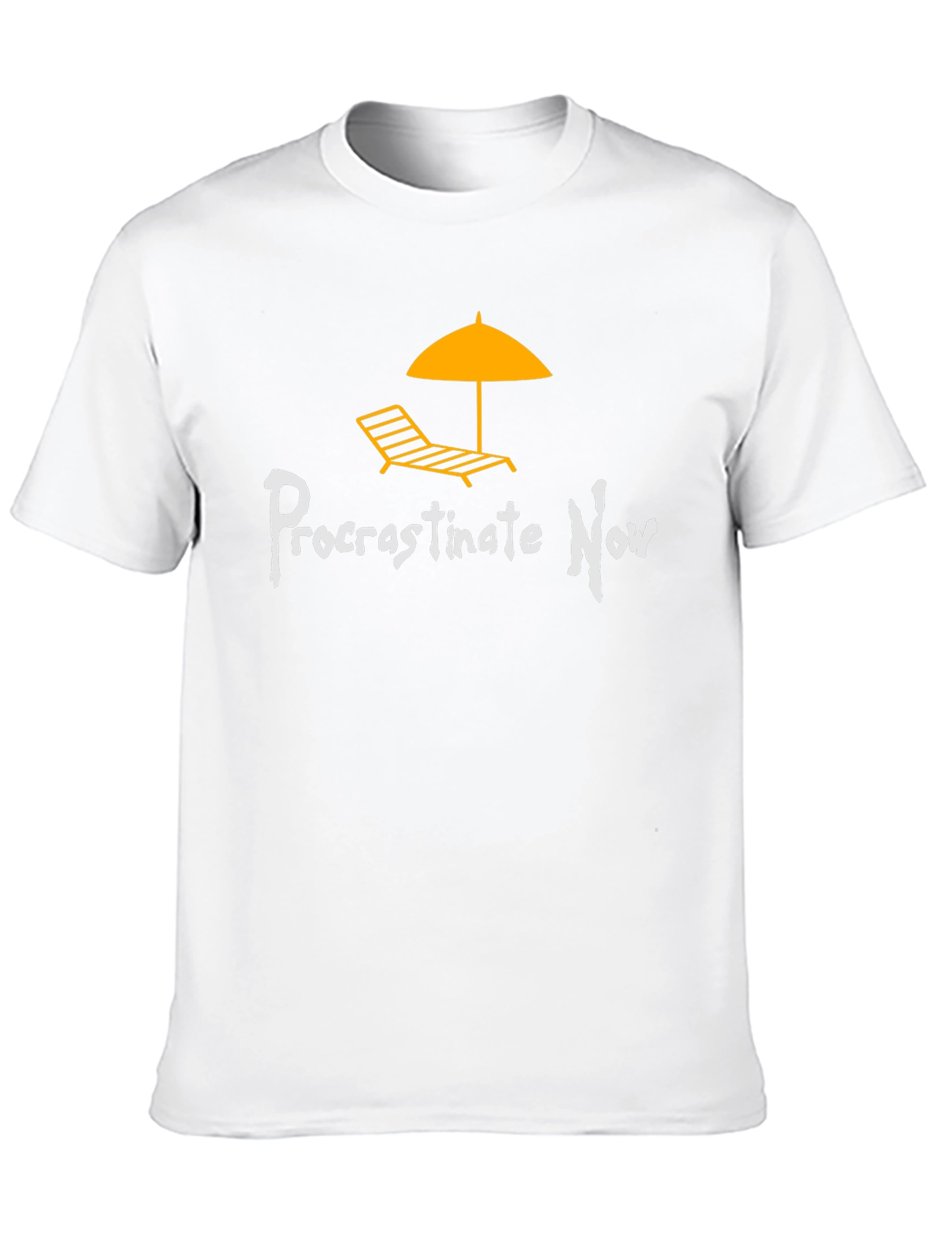 Procrastinate Now Graphic T-Shirt
