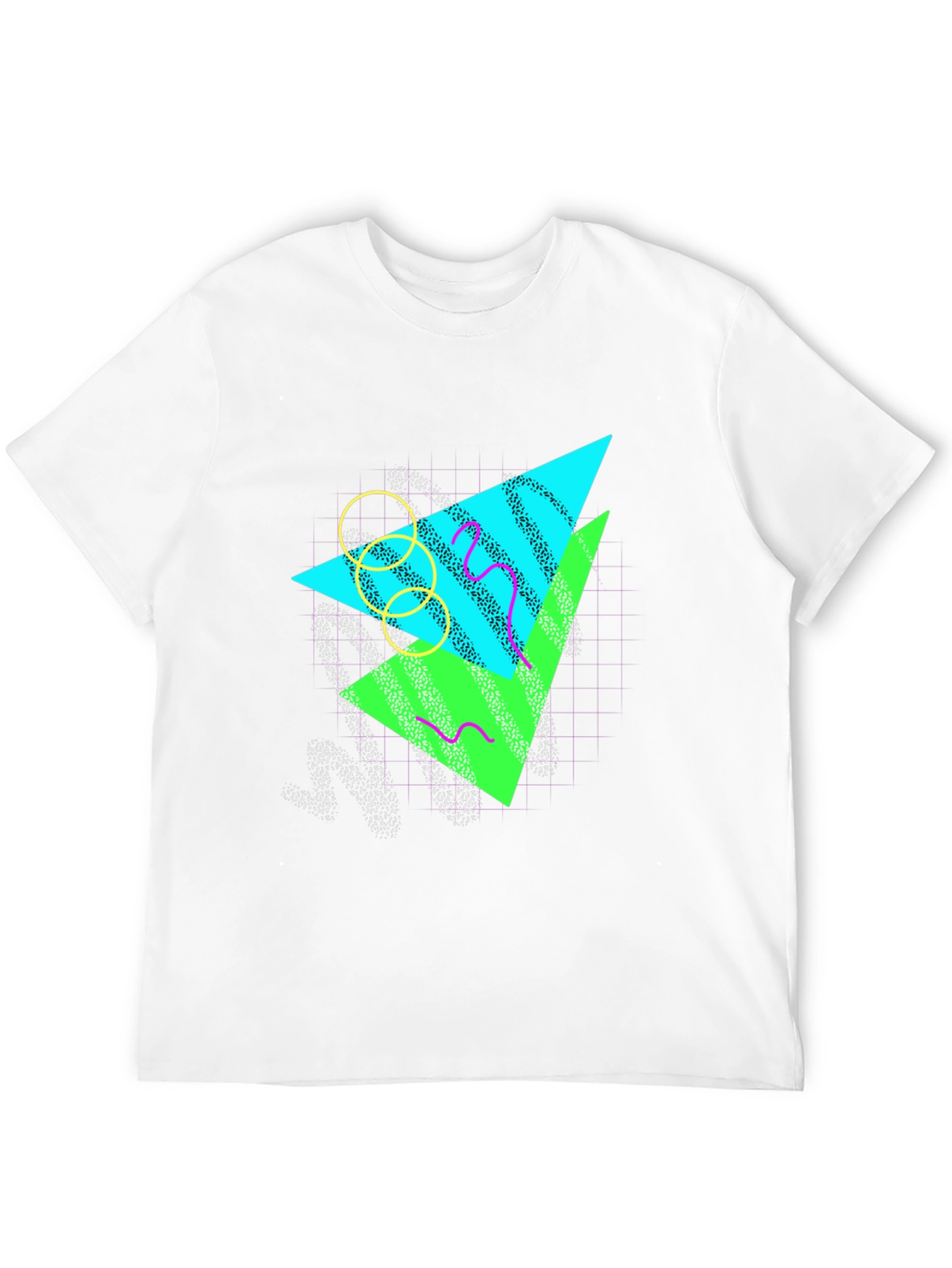Retro 80s Graphic Tee - Black