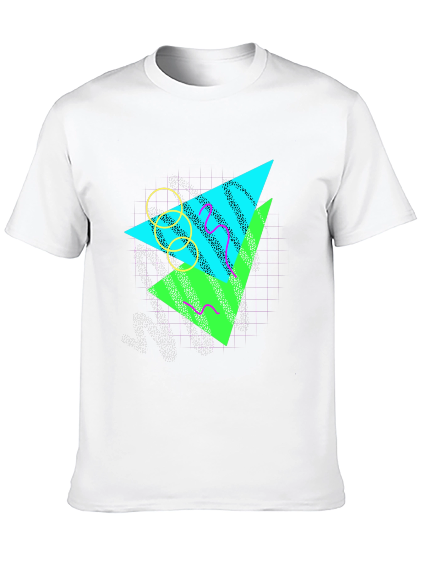 Retro 80s Graphic Tee - Black