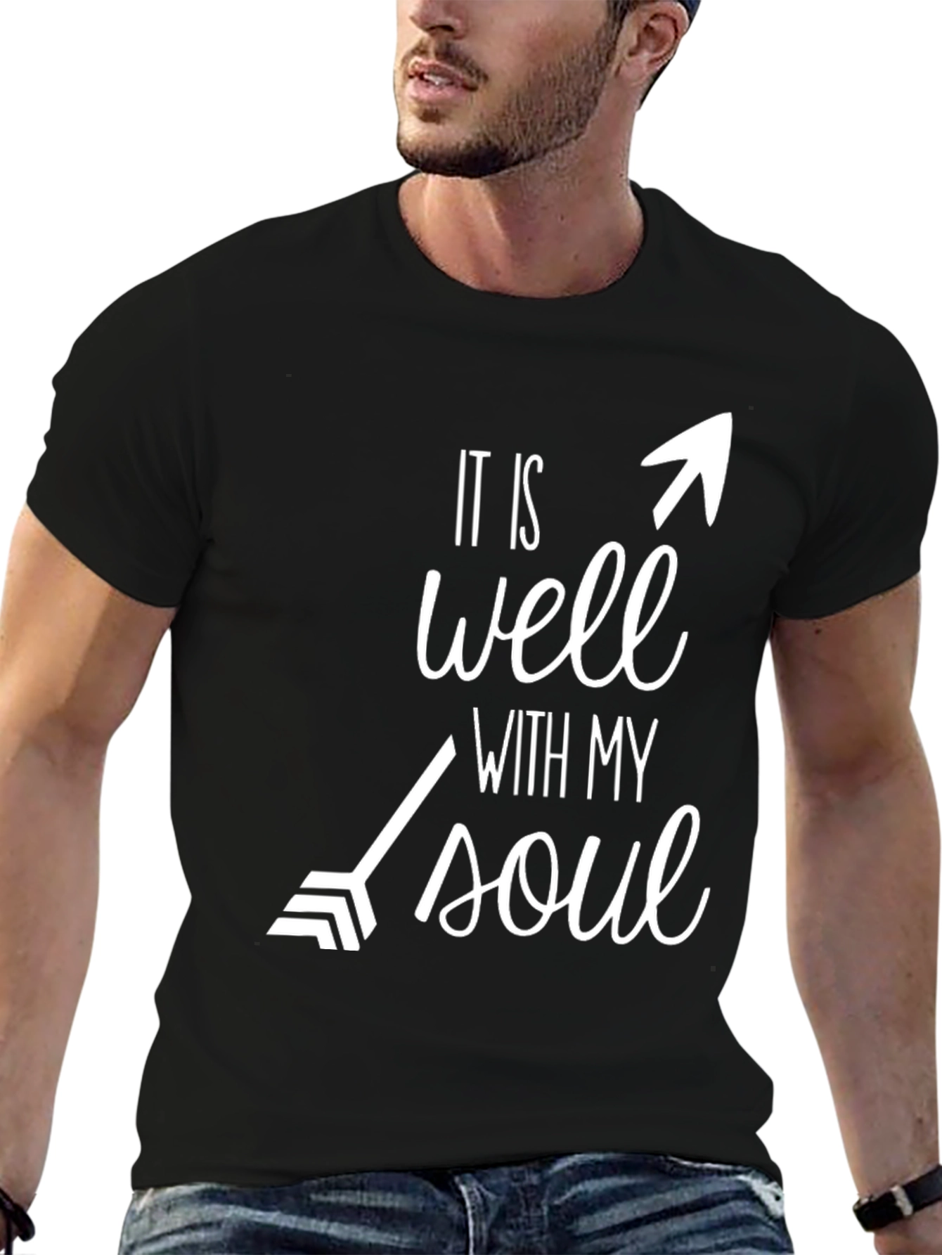 It is Well With My Soul Arrow T-Shirt