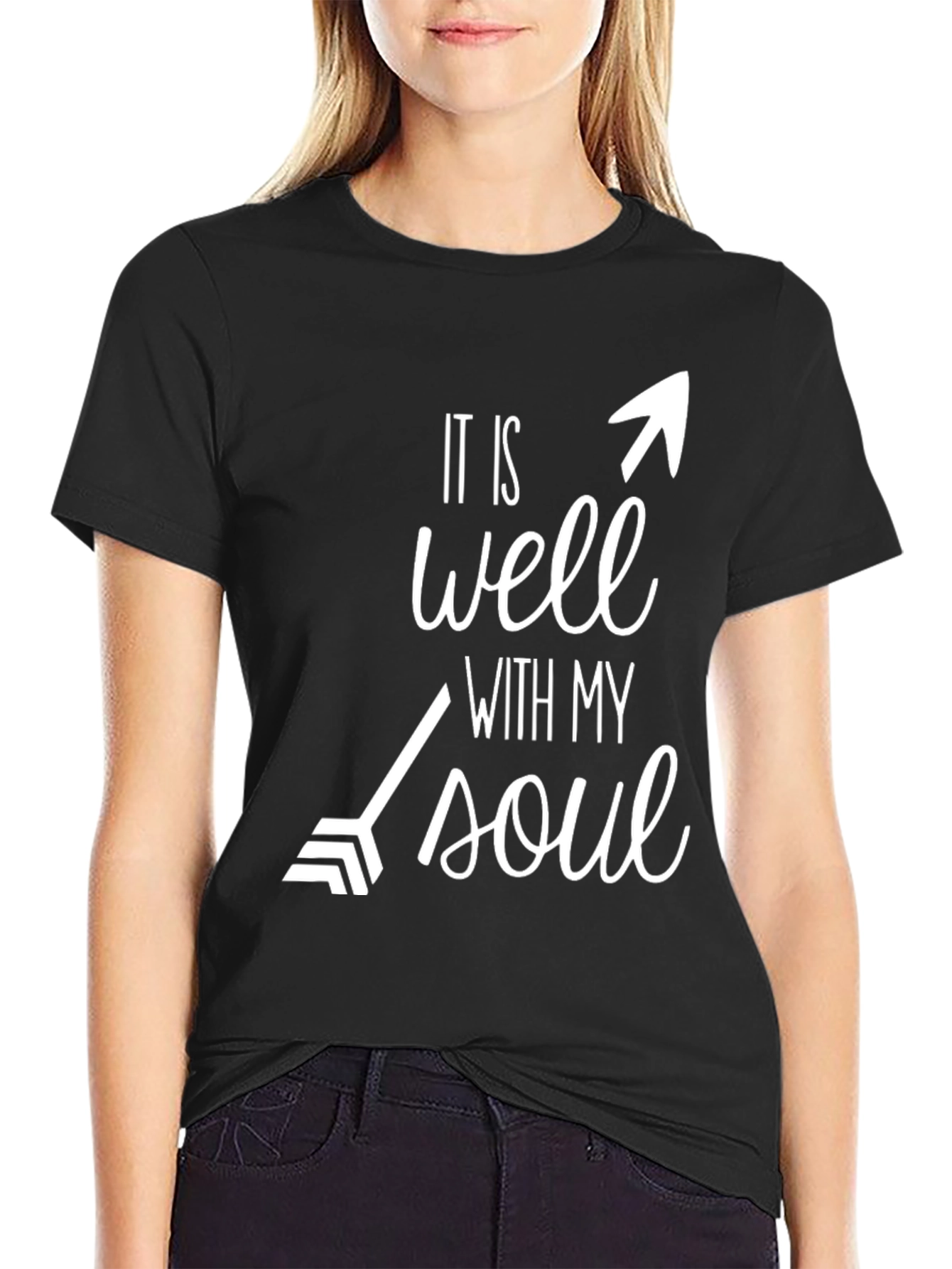 It is Well With My Soul Arrow T-Shirt