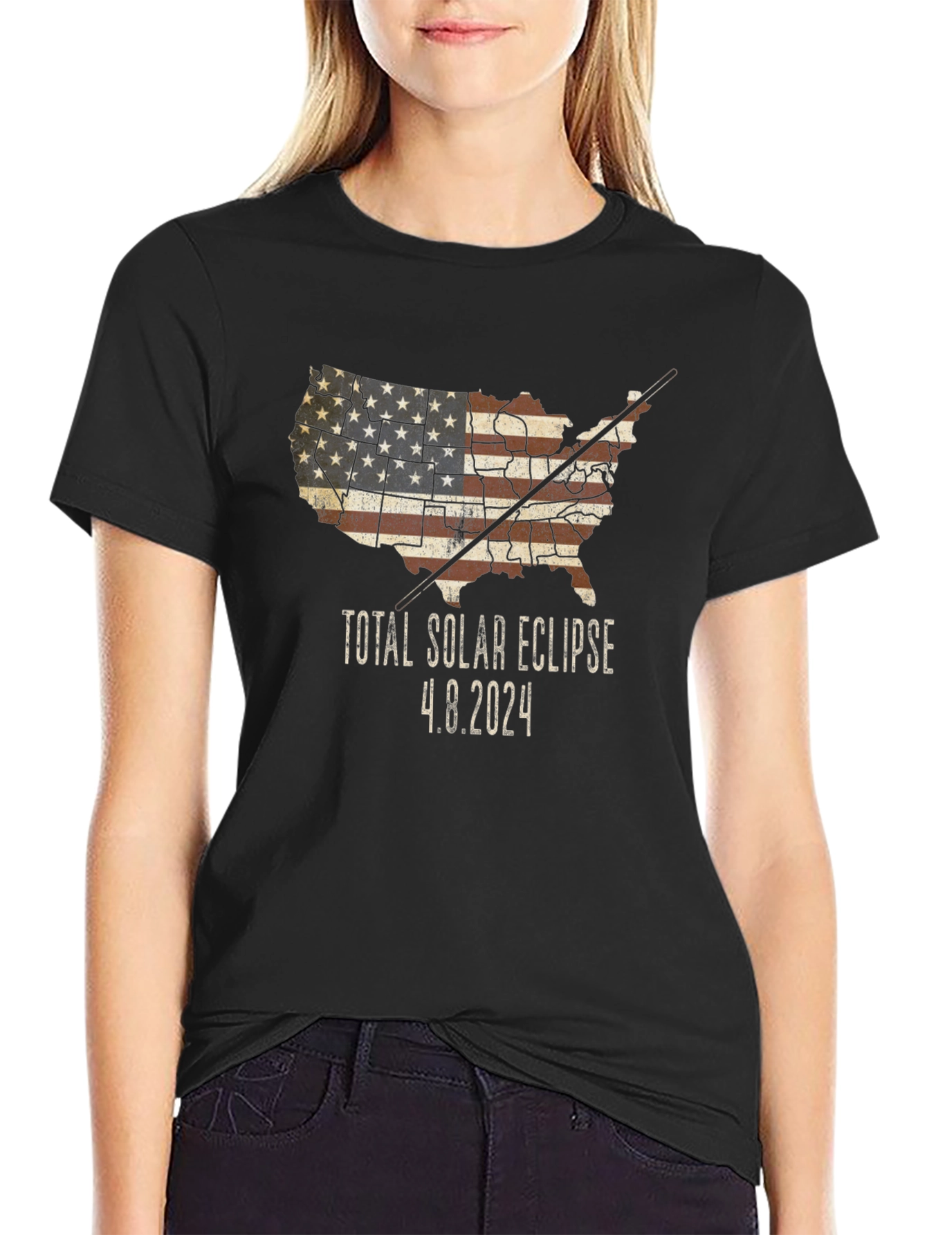 Total Solar Eclipse April 8 2024 T-Shirt