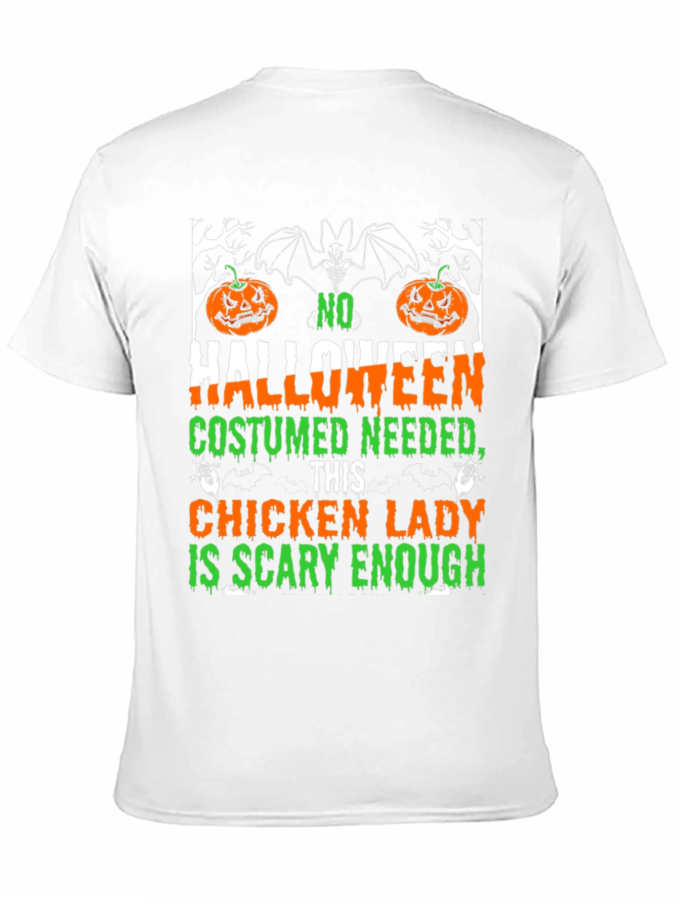 Halloween Chicken Lady Graphic Tee