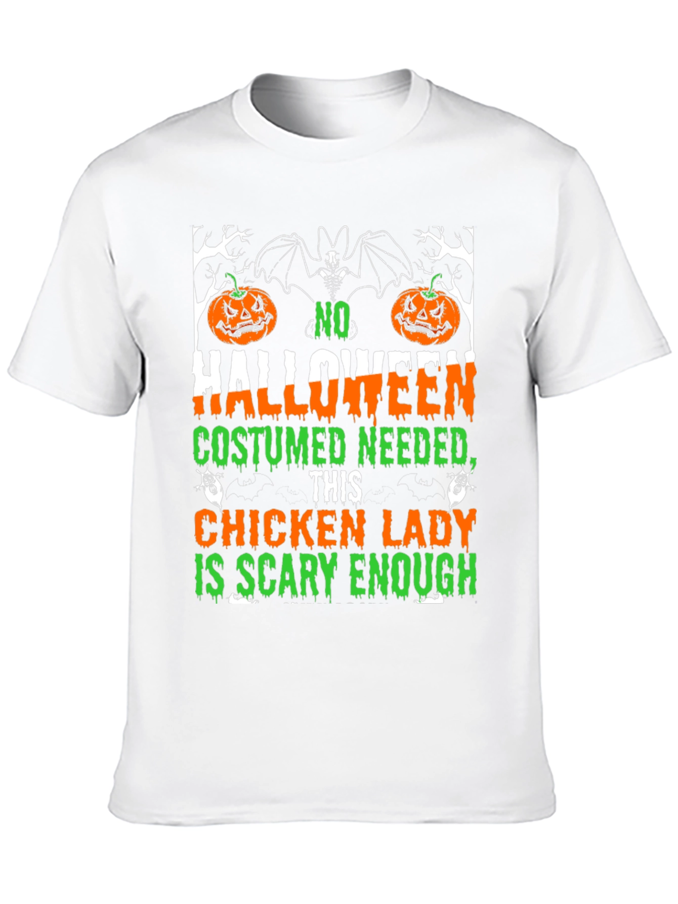 Halloween Chicken Lady Graphic Tee