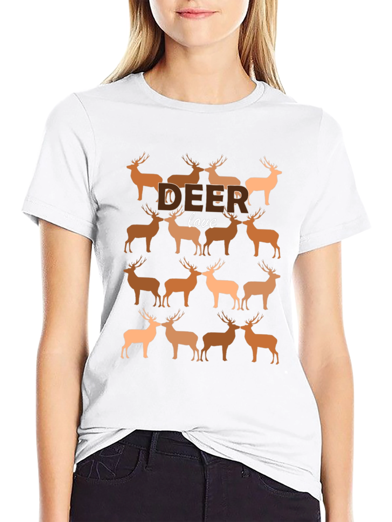 Deer Love Graphic Tee