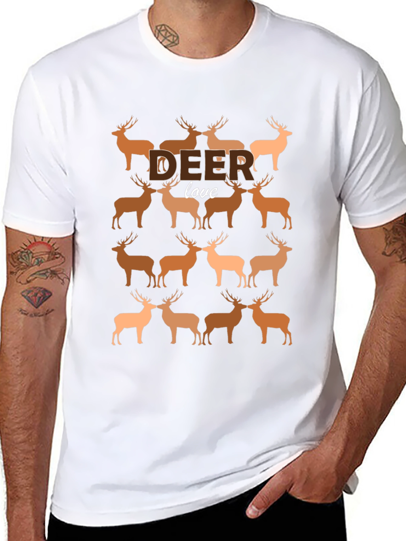 Deer Love Graphic Tee