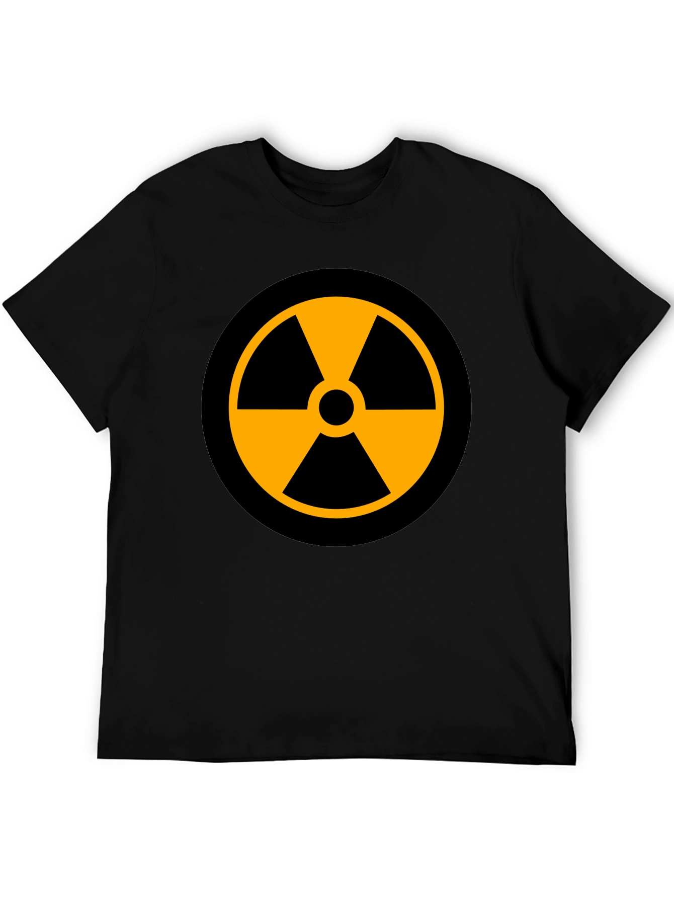 Radioactive Symbol Graphic Print T-Shirt