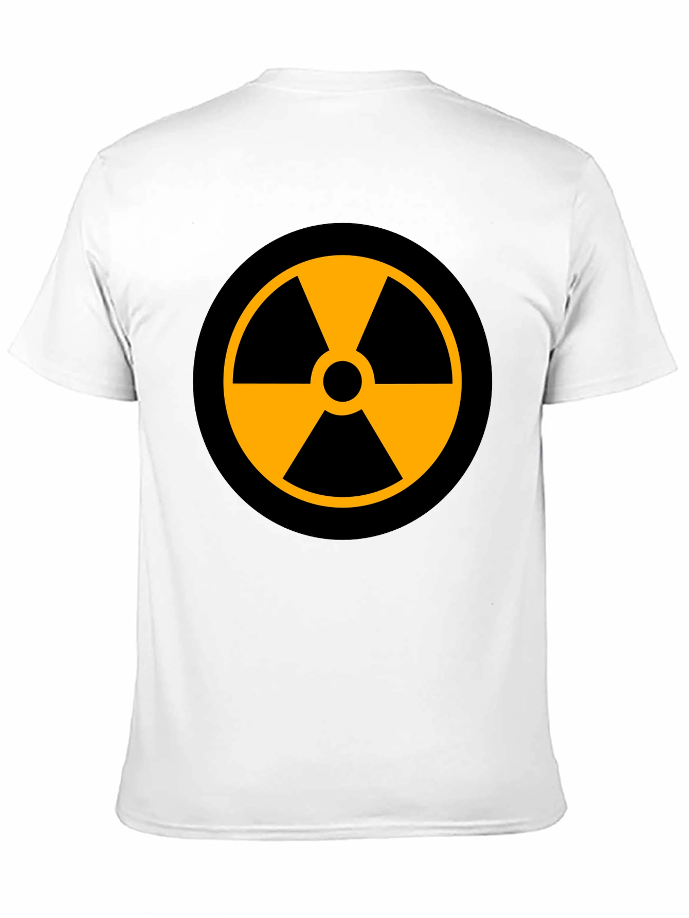 Radioactive Symbol Graphic Print T-Shirt