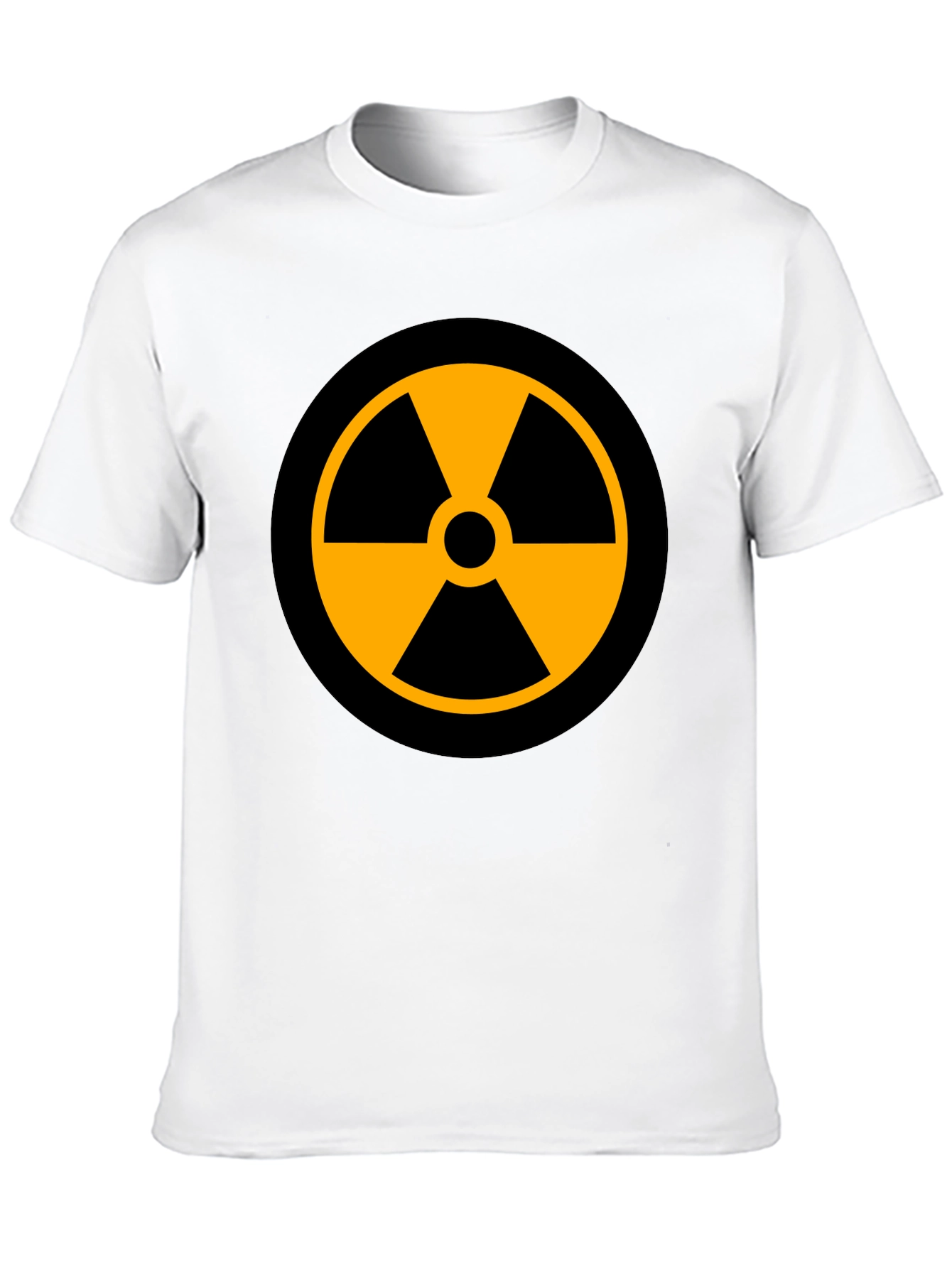 Radioactive Symbol Graphic Print T-Shirt