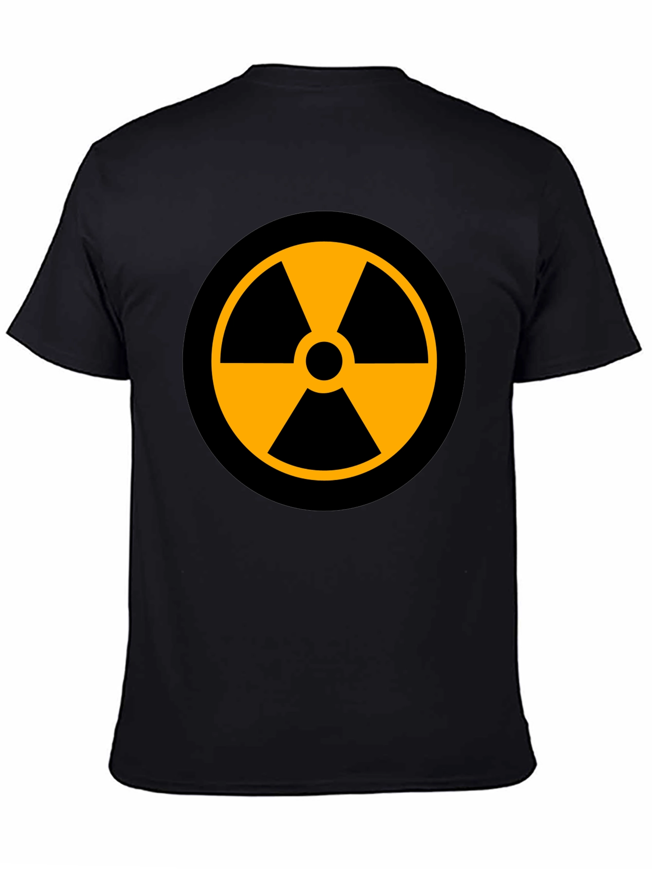 Radioactive Symbol Graphic Print T-Shirt