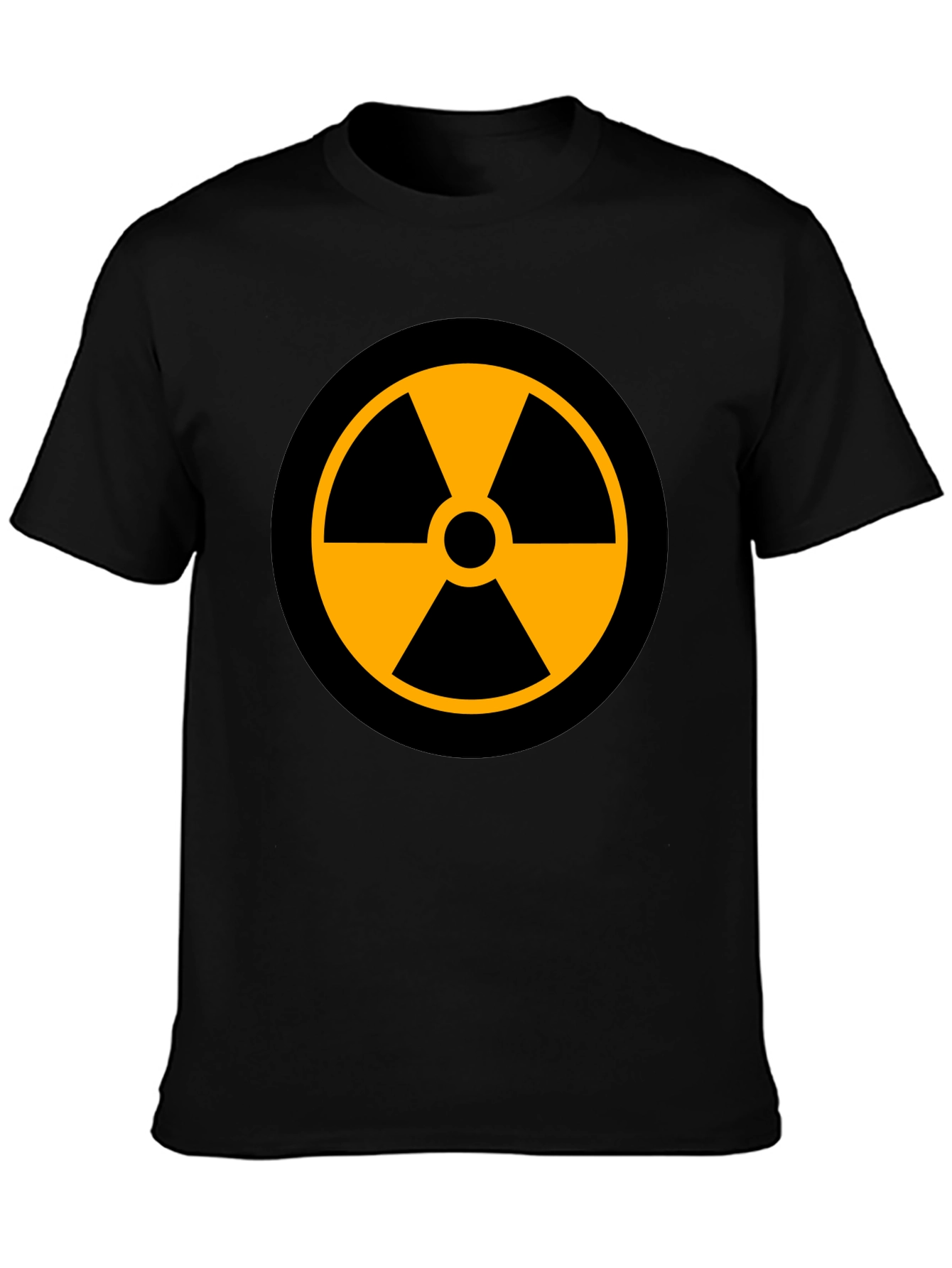 Radioactive Symbol Graphic Print T-Shirt
