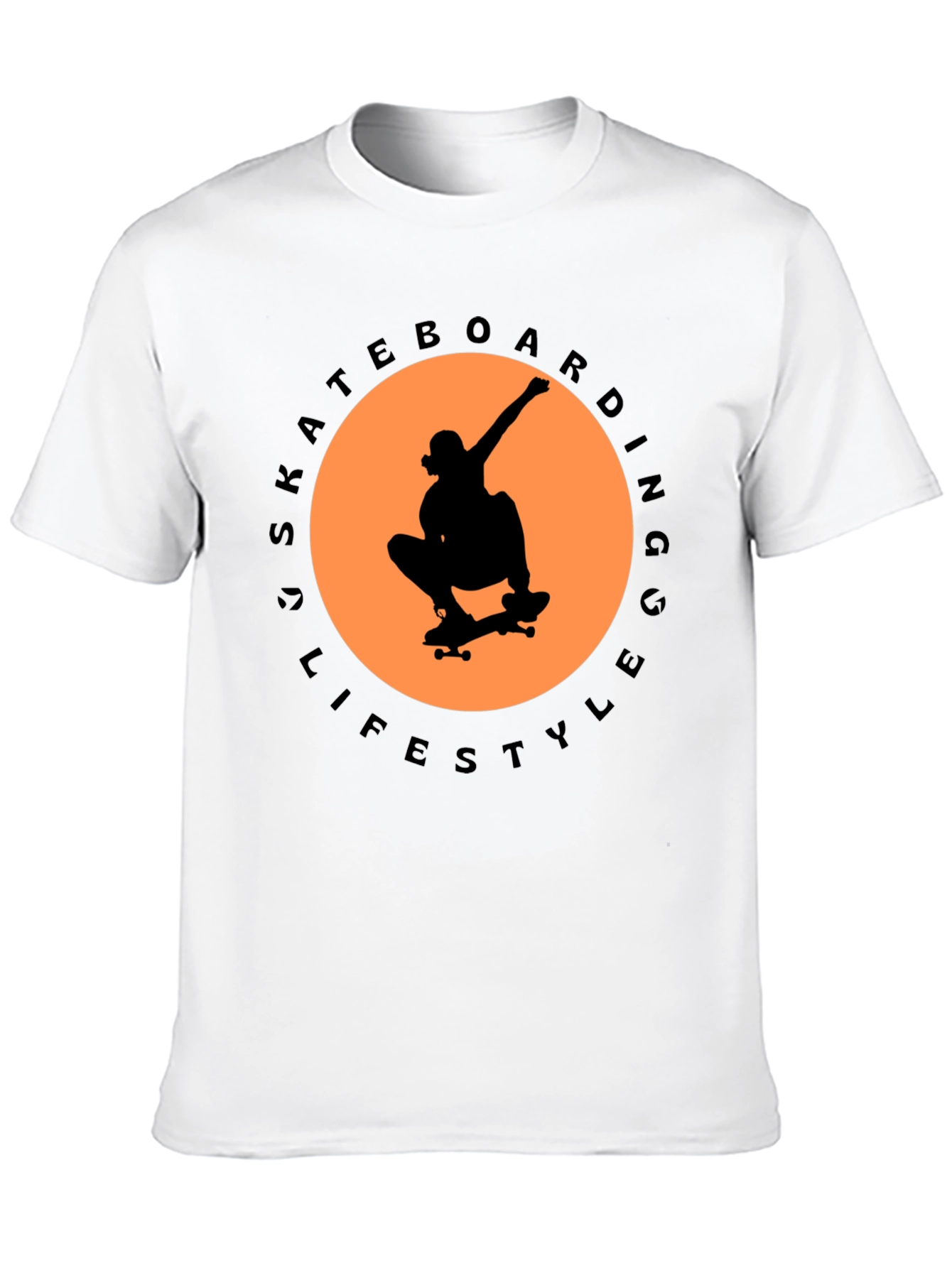 Skateboarding Lifestyle Graphic T-Shirt