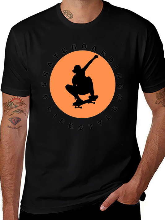 Skateboarding Lifestyle Graphic T-Shirt
