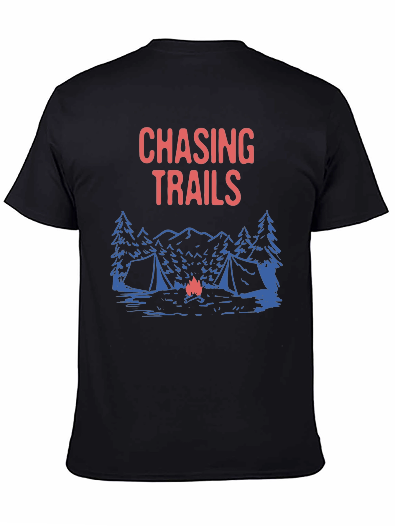 Chasing Trails Camping Graphic Tee - Adventure Ready!