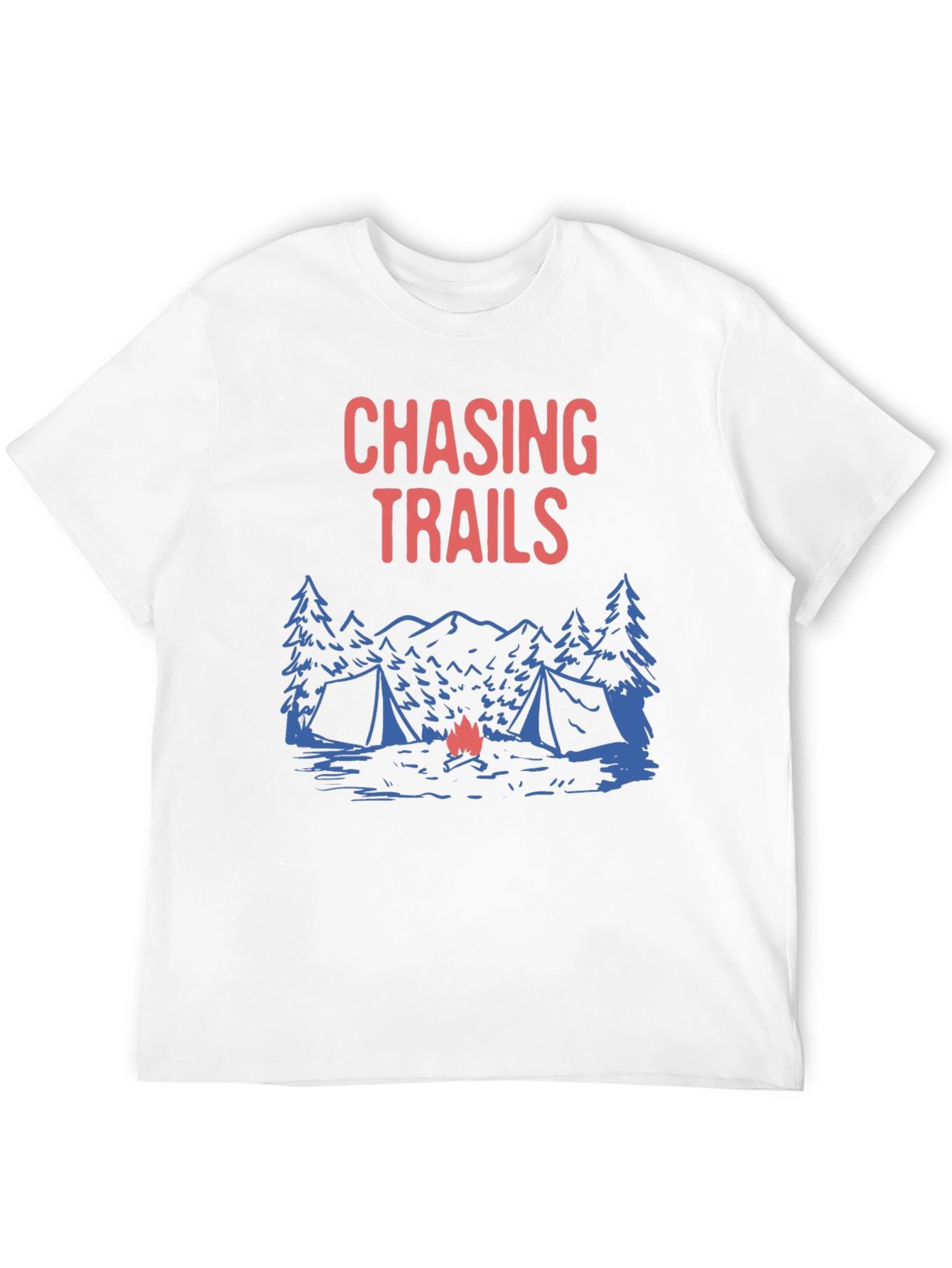 Chasing Trails Camping Graphic Tee - Adventure Ready!