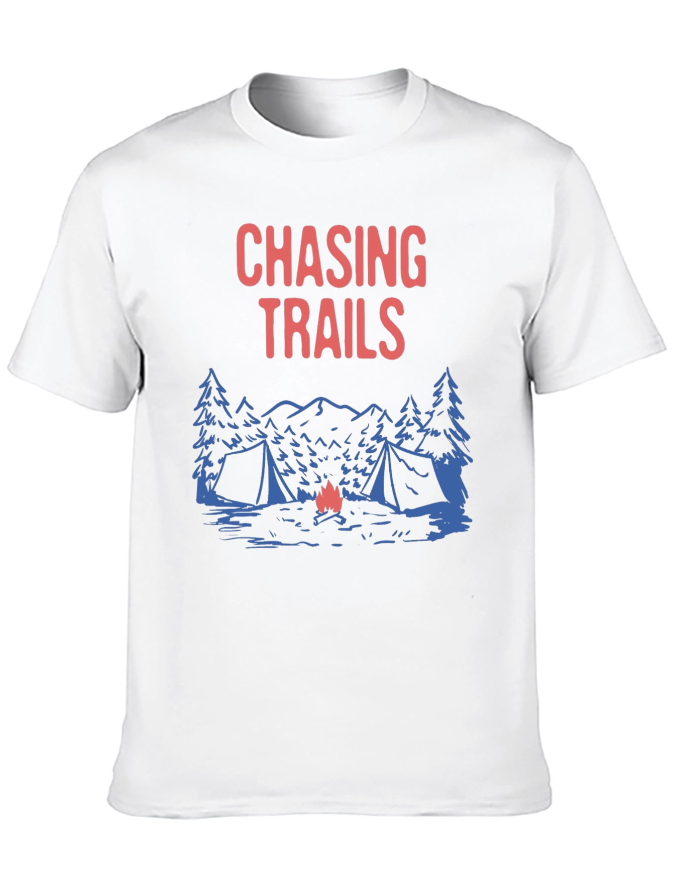 Chasing Trails Camping Graphic Tee - Adventure Ready!