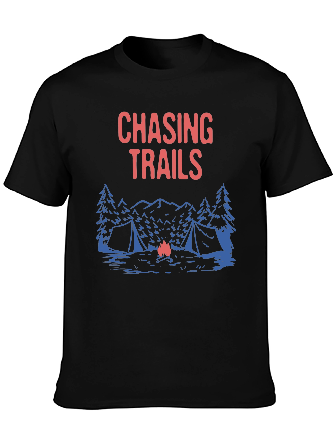 Chasing Trails Camping Graphic Tee - Adventure Ready!