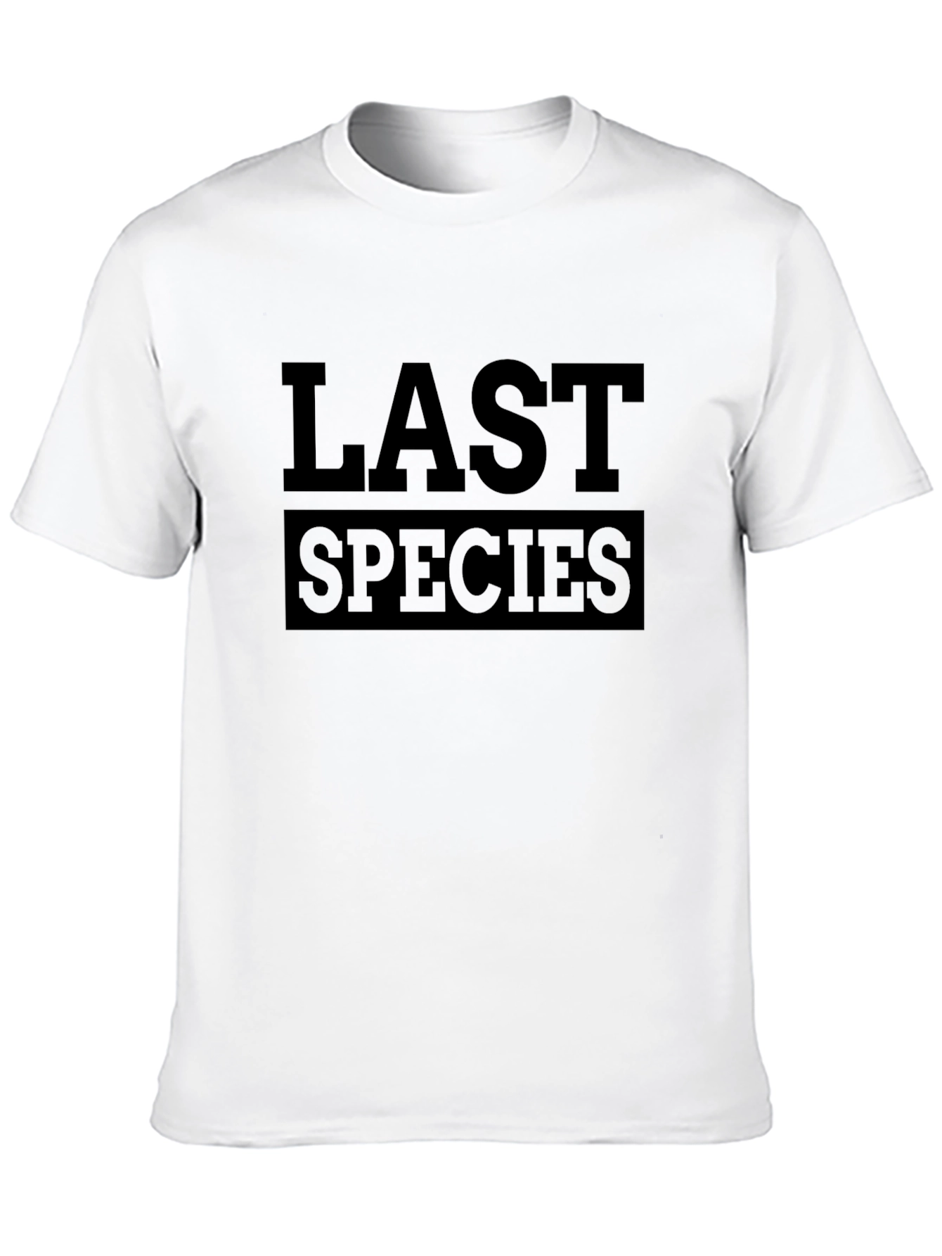 Last Species Graphic Black T-Shirt