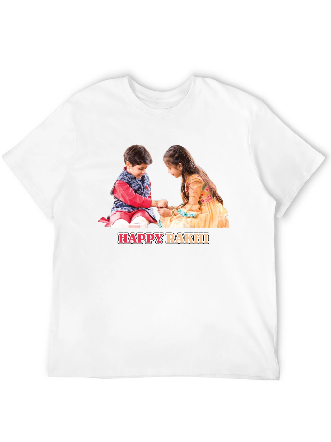Happy Rakhi Graphic T-Shirt