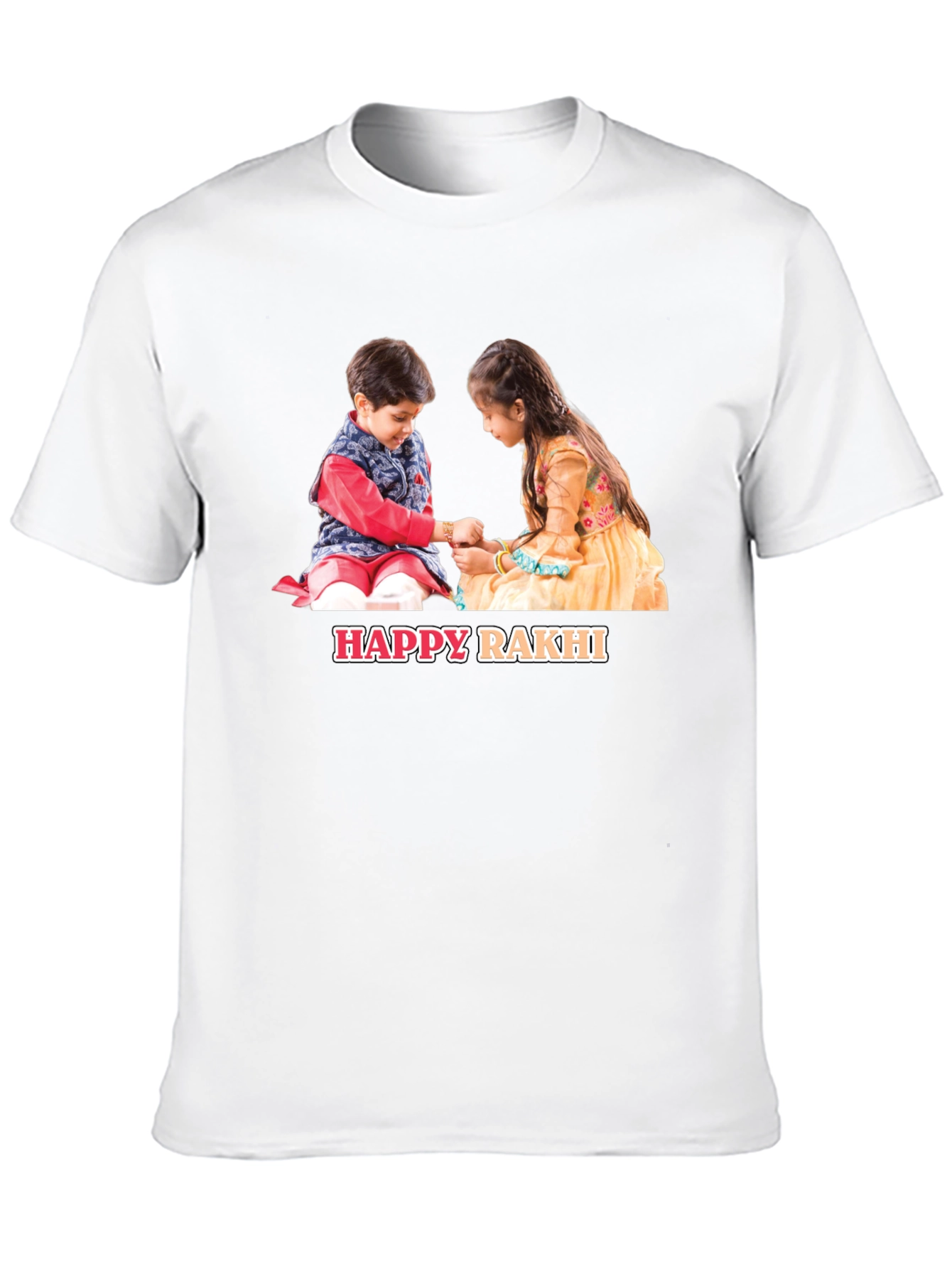 Happy Rakhi Graphic T-Shirt
