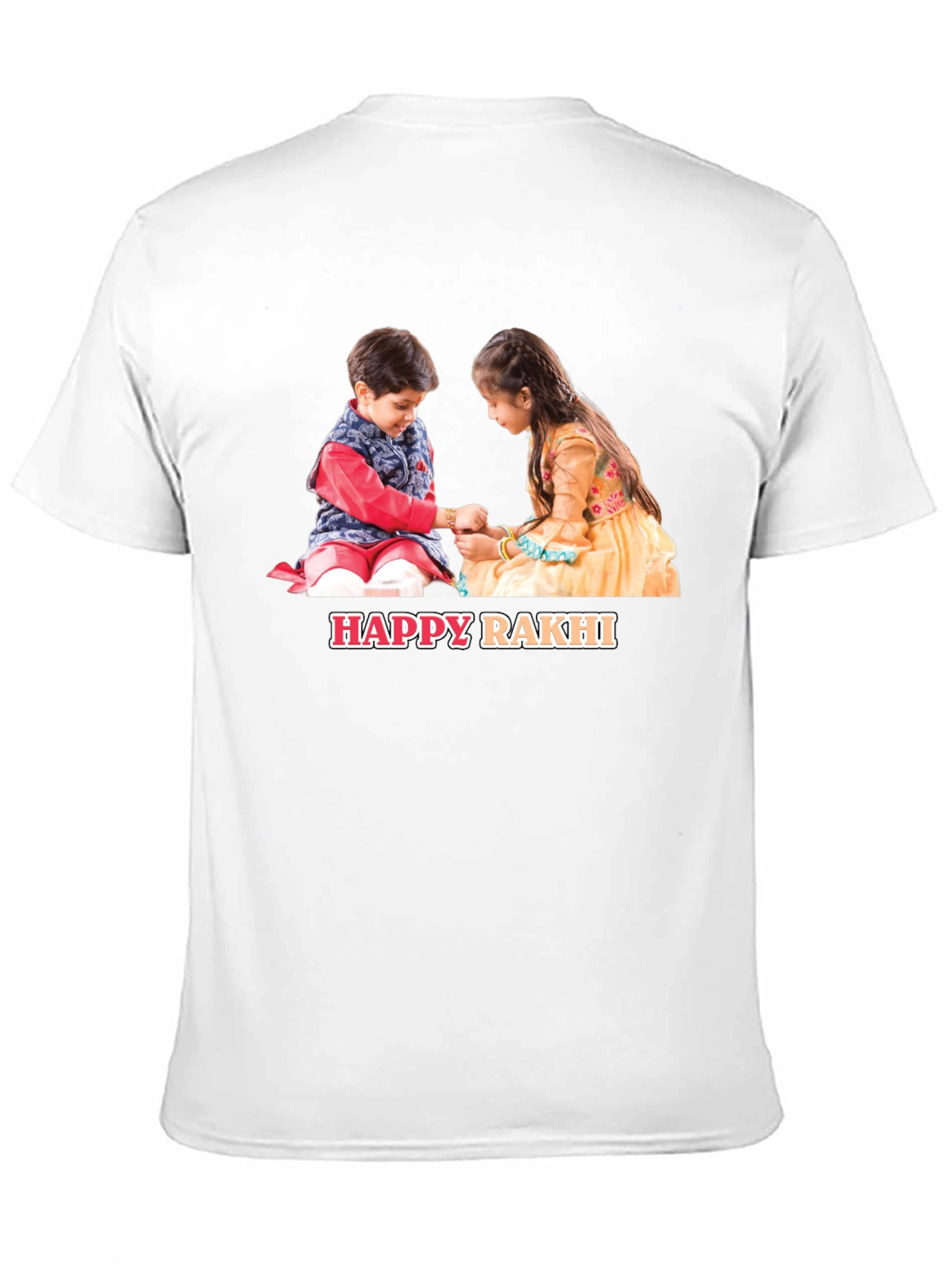Happy Rakhi Graphic T-Shirt