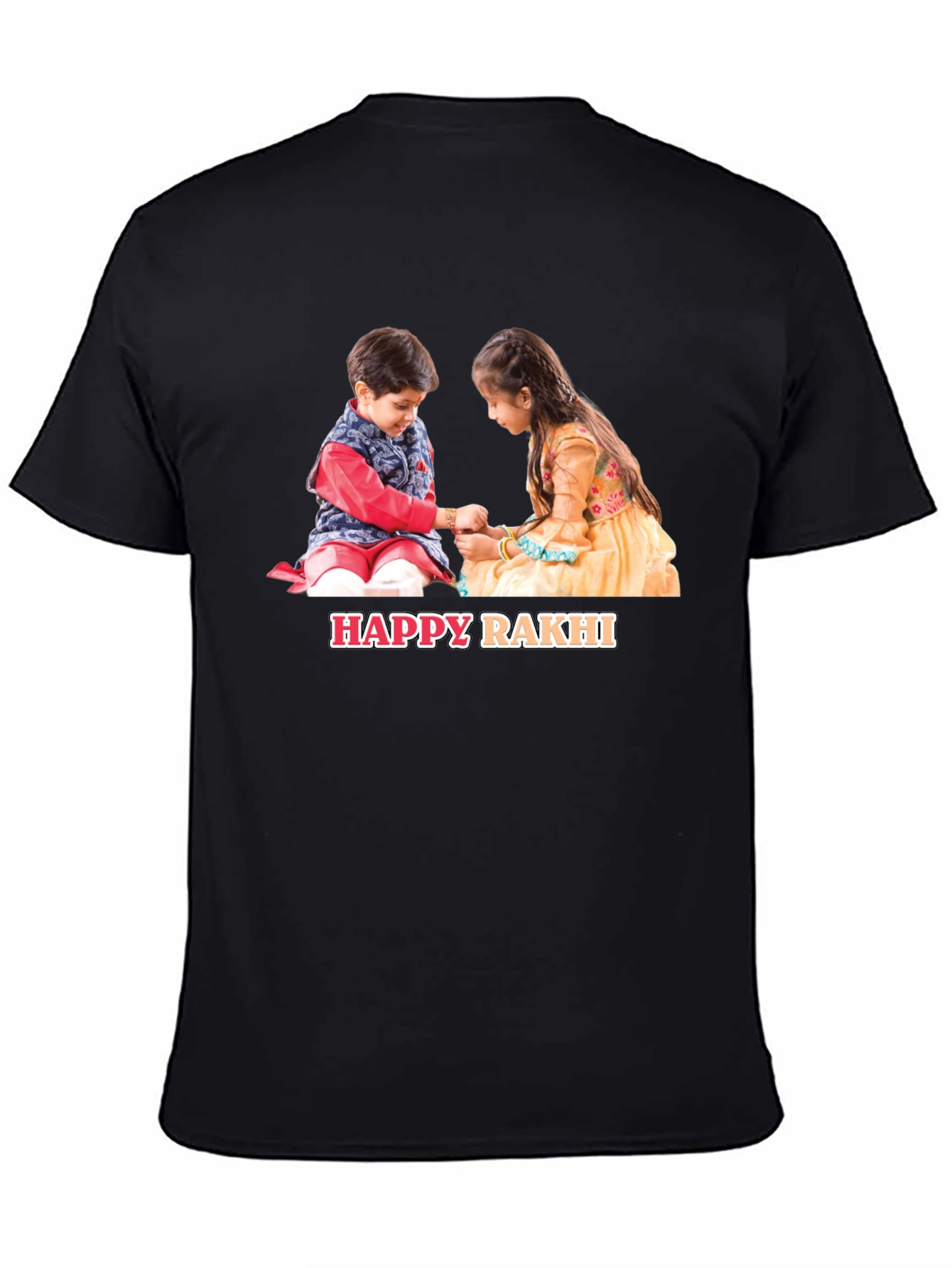 Happy Rakhi Graphic T-Shirt