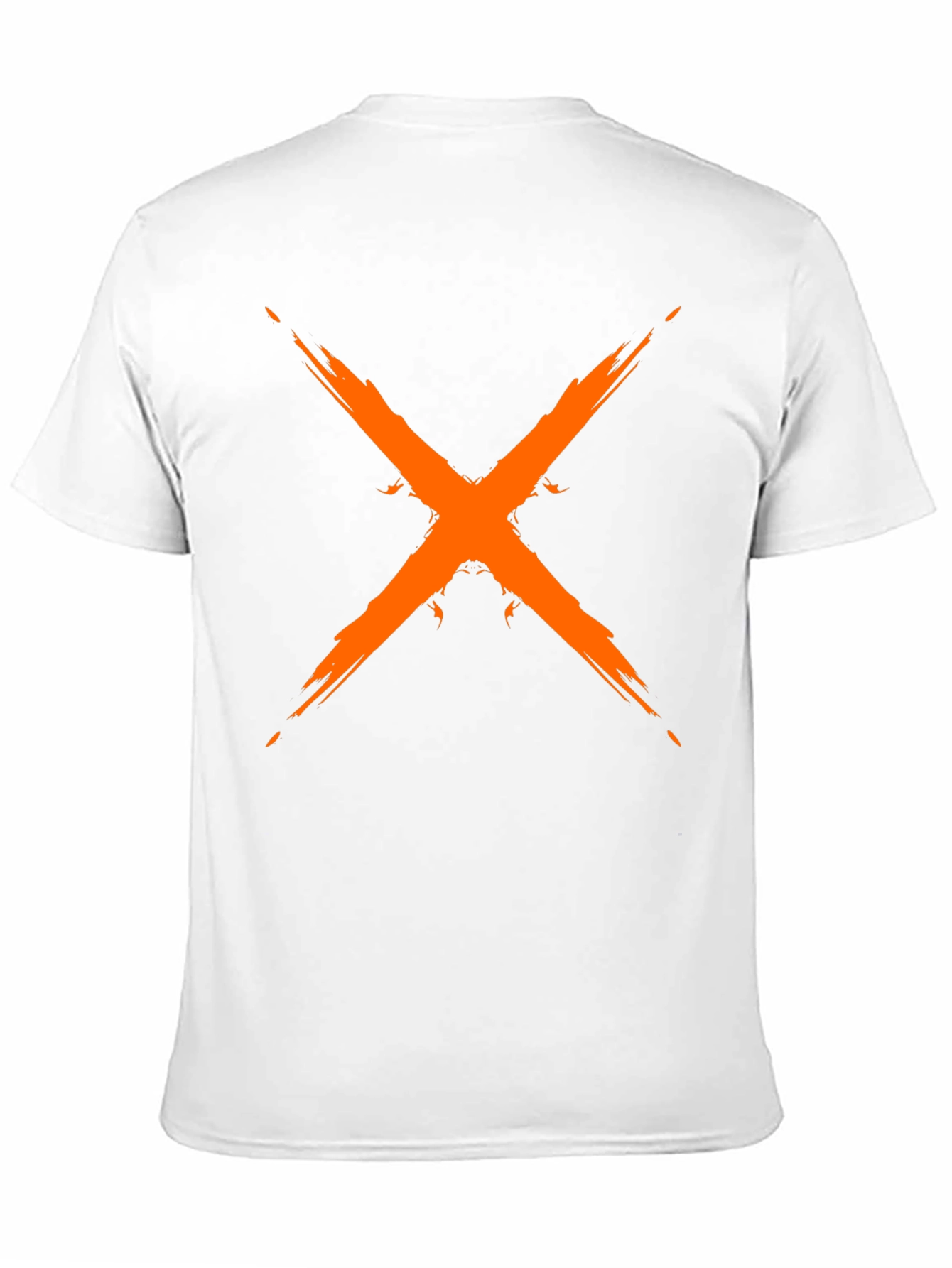Edgy X Graphic Tee - Black Cotton Blend
