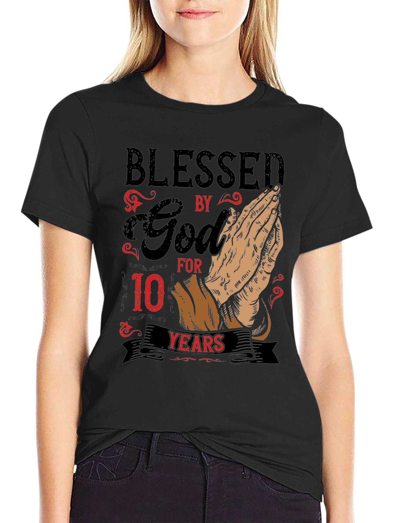 Blessed by God T-Shirt