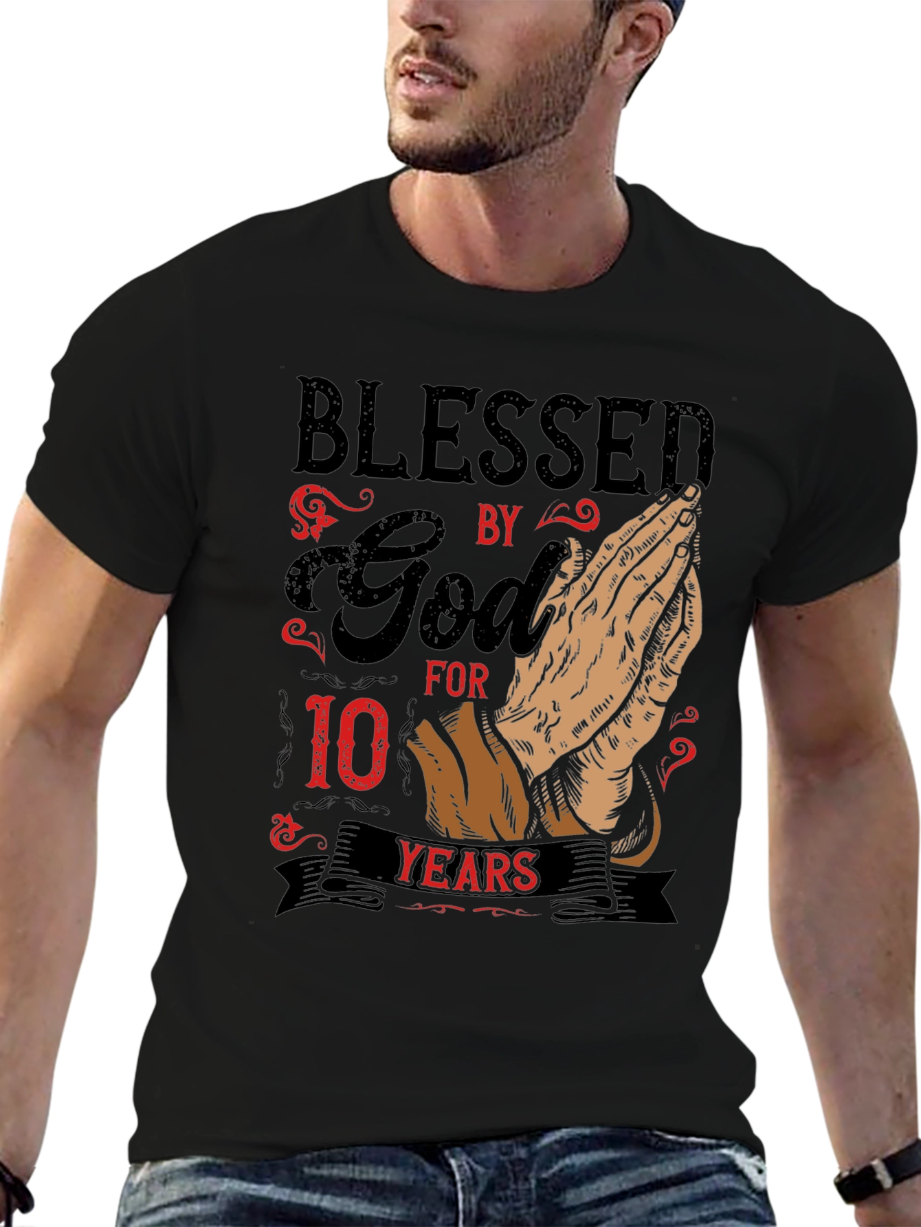 Blessed by God T-Shirt