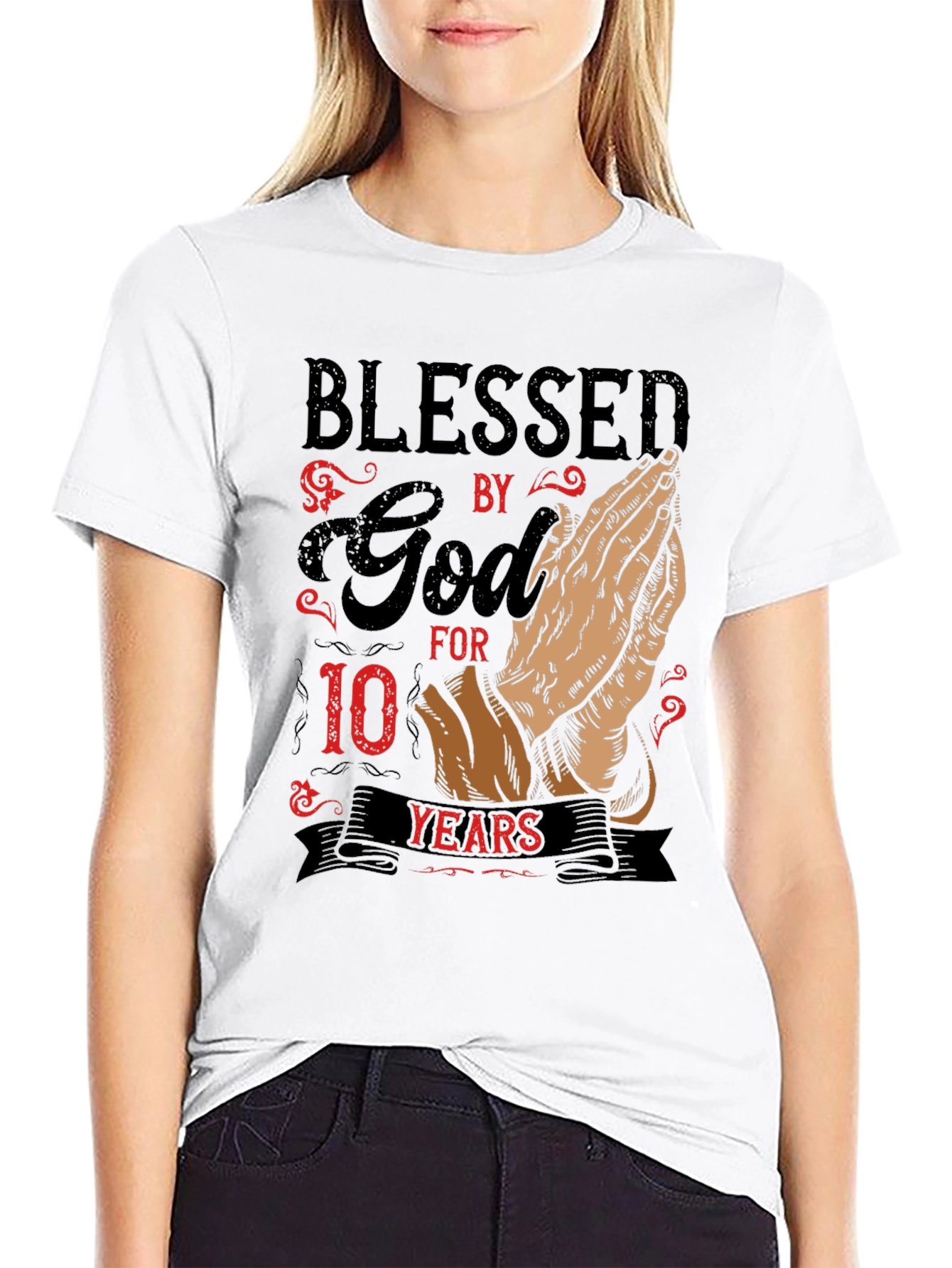 Blessed by God T-Shirt