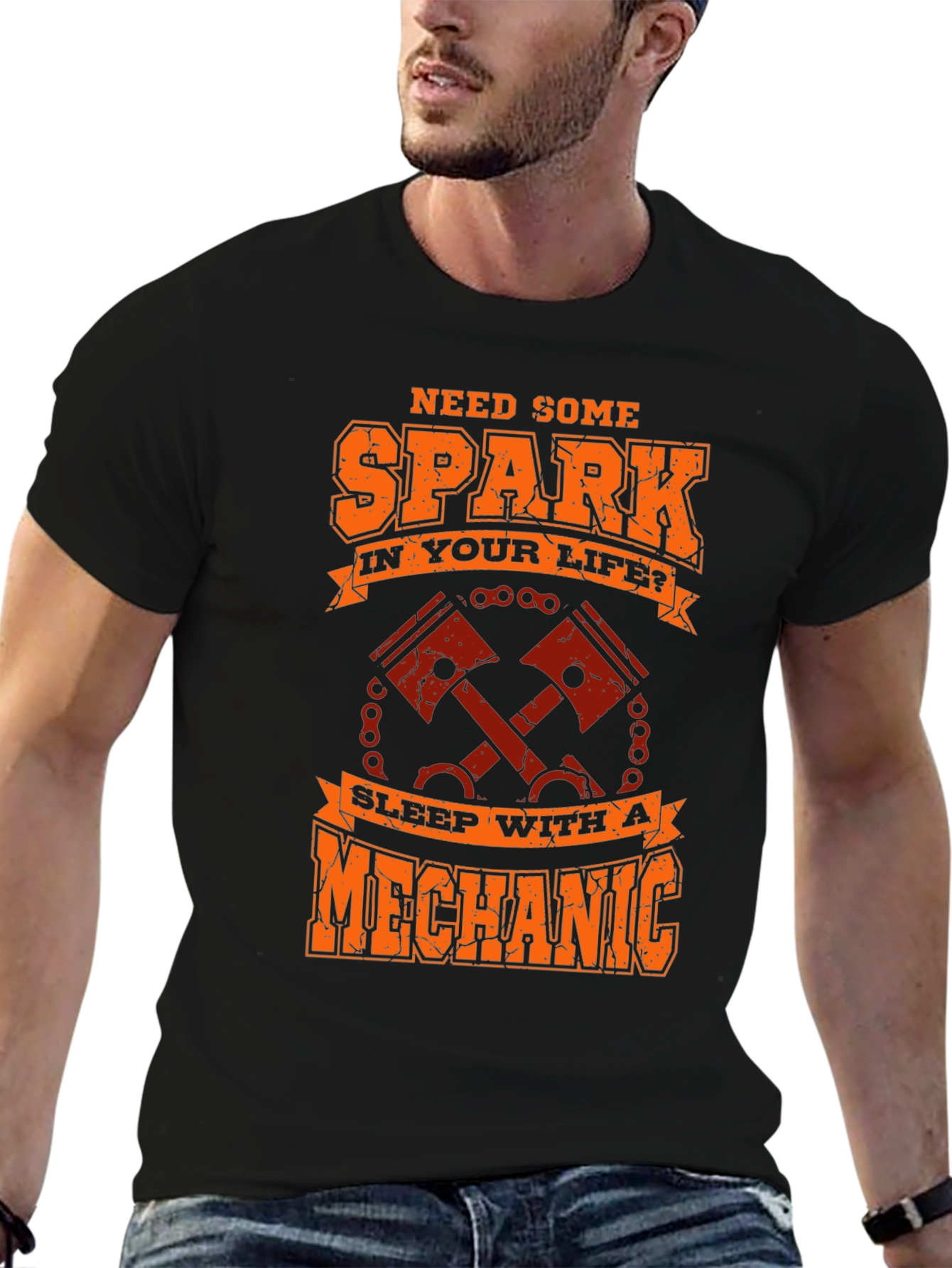 Need Some Spark? Mechanic T-Shirt