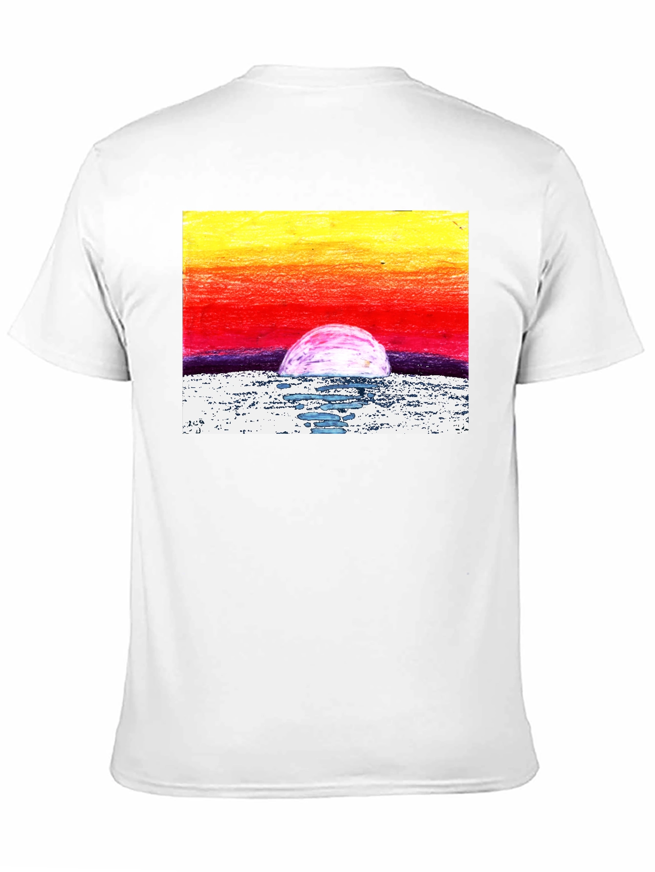 Sunset Graphic T-Shirt - Artistic Print