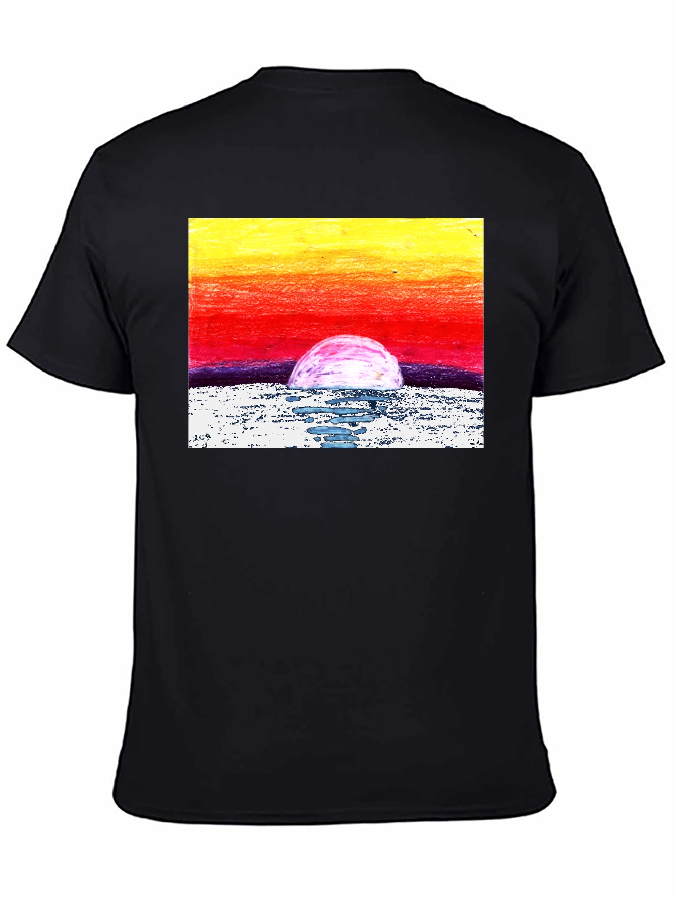 Sunset Graphic T-Shirt - Artistic Print