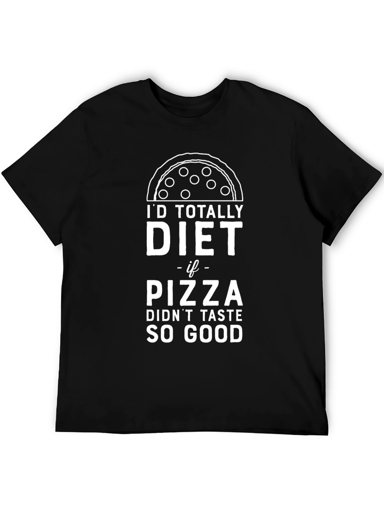 Funny Pizza Diet T-Shirt - Foodie Tee