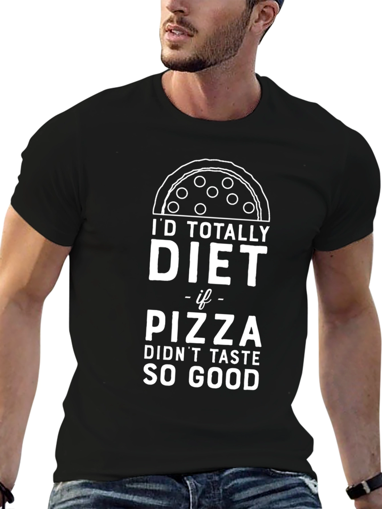 Funny Pizza Diet T-Shirt - Foodie Tee
