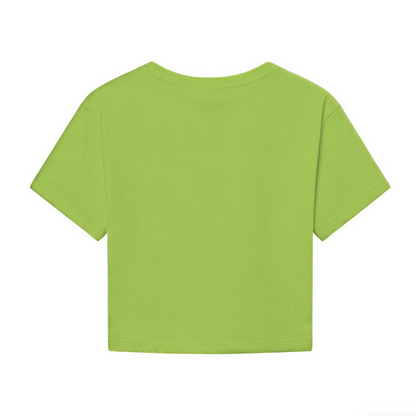 It's The Most Wonderful Time Gingerbread Christmas Crop Tee