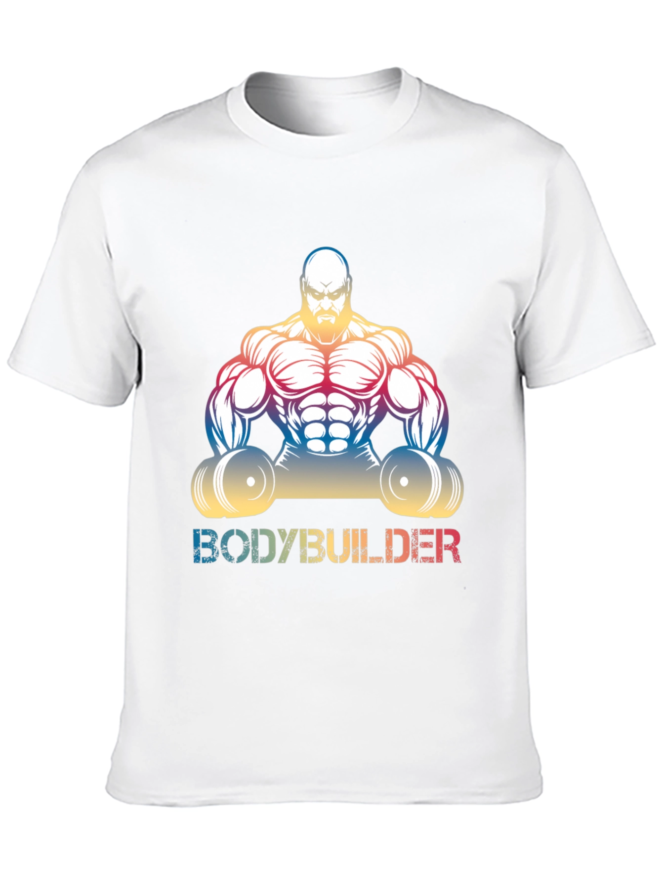 Bodybuilder Graphic Tee - Muscle Fit Shirt