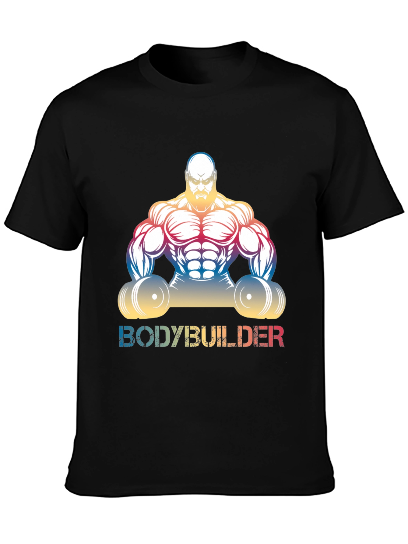 Bodybuilder Graphic Tee - Muscle Fit Shirt