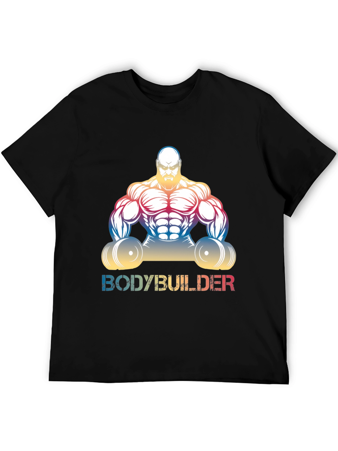 Bodybuilder Graphic Tee - Muscle Fit Shirt