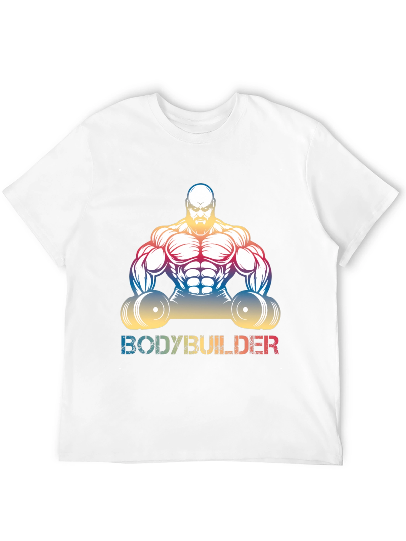 Bodybuilder Graphic Tee - Muscle Fit Shirt