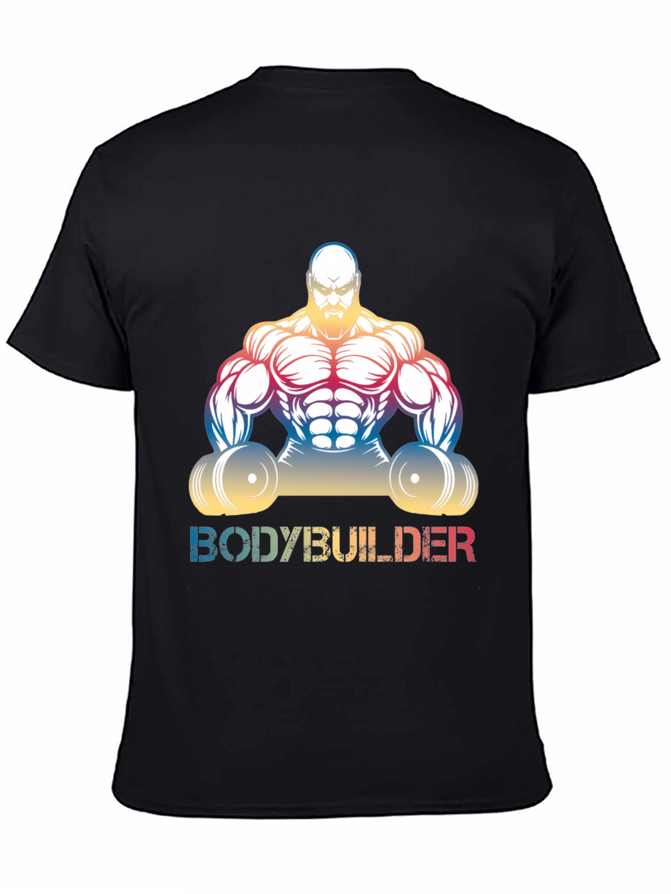 Bodybuilder Graphic Tee - Muscle Fit Shirt