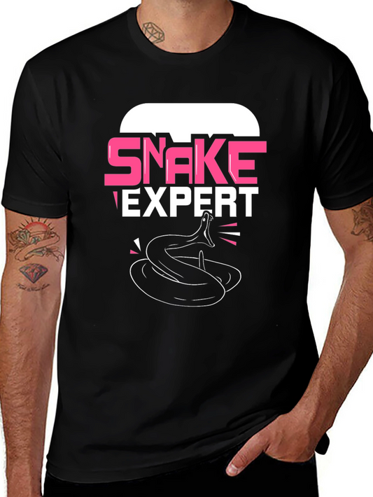 Snake Expert T-Shirt - Reptile Lover Tee